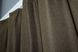 Комплект штор льон-блекаут "Льон Мішковина" колір коричневий 277ш Фото 5