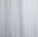 Комплект з шифону, декоративна гардина колір світло-сірий з білим 002дк (н124-н11) Фото 6