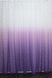 Комплект розтяжка "Омбре", тканина батист, під льон колір фіолетовий з білим 031дк 518т Фото 5