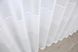 Тюль льон "Мережка" колір білий 1356т Фото 6