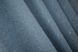 Шторна тканина льон однотонний колір синій 1325ш Фото 10
