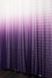Комплект розтяжка "Омбре" тканина батист, під льон колір темно-фіолетовий з білим 031дк 650т Фото 8