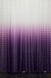 Комплект розтяжка "Омбре" тканина батист, під льон колір темно-фіолетовий з білим 031дк 650т Фото 7