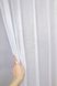 Тюль льон з люрексовою ниткою "Мережка" колір білий 1355т Фото 2