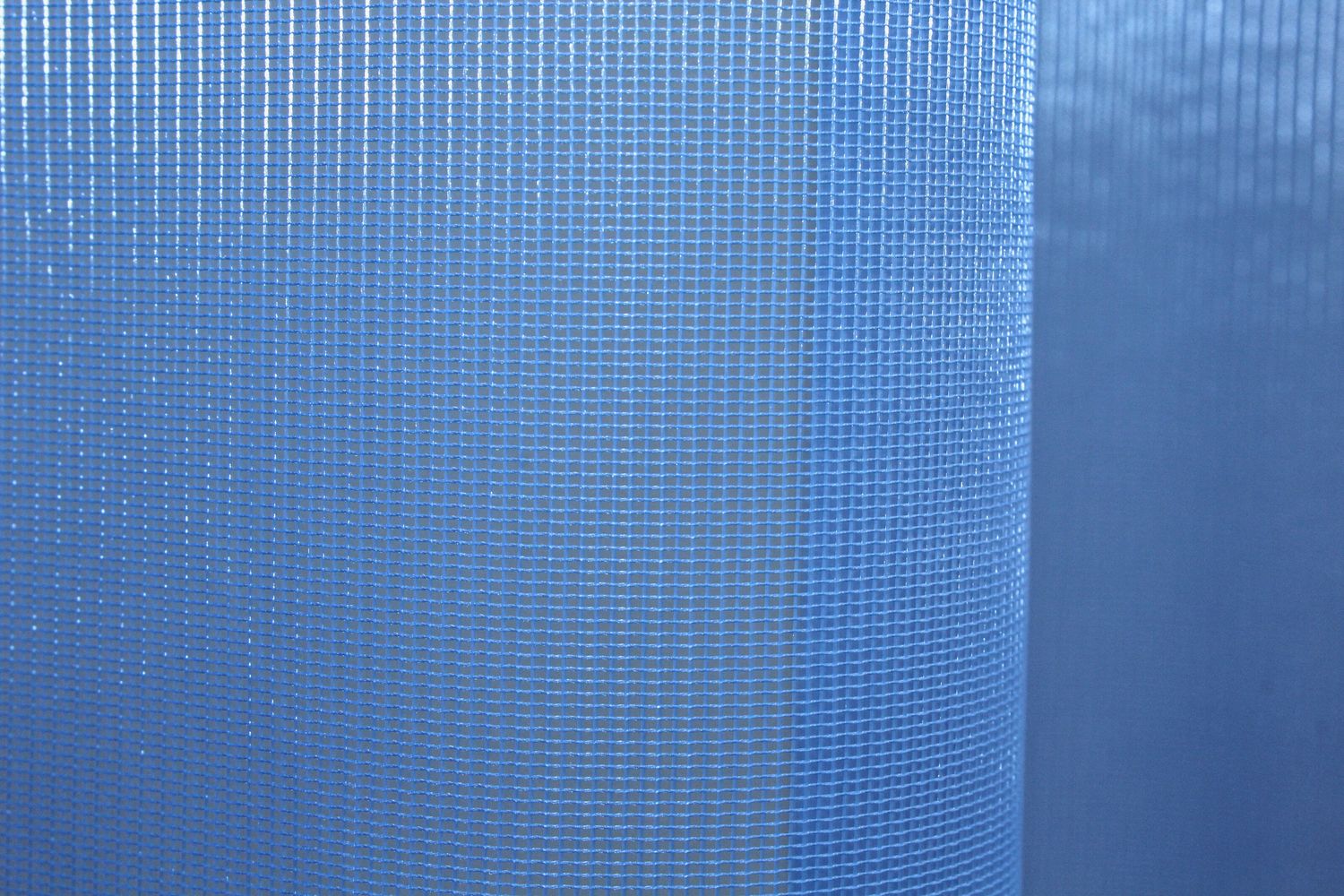 Тюль мікро-сітка нейлонова колір темно-блакитний 1237т, Тюль на метраж, Потрібну Вам ширину вказуйте при покупці. (Ширина набирається по довжині рулона.), 2,7 м.