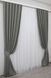 Комплект штор із тканини мікровелюр SPARTA колір сірий 1093ш Фото 3
