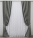 Комплект штор із тканини мікровелюр SPARTA колір сірий 1093ш Фото 2