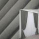 Комплект штор із тканини мікровелюр SPARTA колір сірий 1093ш Фото 1