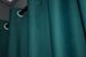 Комплект штор із тканини блекаут, колекція "Bagema Rvs" колір смарагдовий 1297ш Фото 8