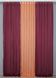 Комплект з шифону, декоративна гардина колір бордовий з персиковим 002дк (н113-н110) Фото 2