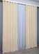 Комплект готовых штор лен-софт, коллекция "Парма" цвет бежевый 1350ш Фото 4