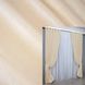 Комплект готовых штор лен-софт, коллекция "Парма" цвет бежевый 1350ш Фото 1
