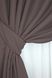 Комплект штор из ткани блэкаут, коллекция "Midnight" цвет бурый 1233ш Фото 4