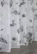Тюль батист, колекція "Flora" колір білий з квітковим принтом 1146т Фото 9