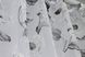 Тюль батист, колекція "Flora" колір білий з квітковим принтом 1146т Фото 7