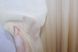 Комплект розтяжка "Омбре" тканина батист, під льон колір світло бурштиновий з білим 031дк 830т Фото 10