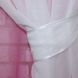 Комплект розтяжка "Омбре", тканина батист, під льон колір рожевий з білим 031дк 575т Фото 5