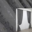 Комплект готових штор, льон мармур, колекція "Pavliani ХО" колір сірий 1264ш