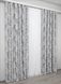 Комплект готових штор блекаут-софт, колекція "Лілія" колір сірий 333ш (Б) Фото 5