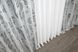 Комплект готових штор блекаут-софт, колекція "Лілія" колір сірий 333ш (Б) Фото 7