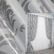 Комплект готових штор блекаут-софт, колекція "Лілія" колір сірий 333ш (Б) Фото 1