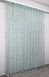 Тюль шифонова з принтом колір блакитно-сірий з різнокольоровим принтом 1282т Фото 4