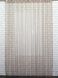 Тюль грек-сітка однотонна, колекція "Грек Соти", висотою 3м колір какао 956т Фото 2