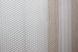 Тюль грек-сітка однотонна, колекція "Грек Соти", висотою 3м колір какао 956т Фото 7