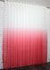 Комплект розтяжка "Омбре", із батисту, під льон колір червоний з білим 031дк 829т Фото 7