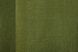Комплект готових лляних штор, колекція "Льон Мішковина" колір оливковий 1356ш Фото 8