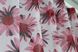 Тюль батист, колекція "Flora" колір білий з рожевим квітковим принтом 1170т Фото 7