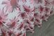 Тюль батист, колекція "Flora" колір білий з рожевим квітковим принтом 1170т Фото 8