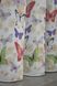 Тюль батист з великим принтом "Метелики" колір білий з різнокольоровим принтом 1420т Фото 9
