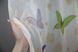 Тюль батист з великим принтом "Метелики" колір білий з різнокольоровим принтом 1420т Фото 5