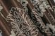 Комплект готових штор блекаут-софт, колекція "Корона" колір коричневий з бежевим 1274ш (А) Фото 10