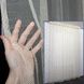 Тюль грек-сітка однотонна, колекція "Грек Соти", висотою 3м колір бежевий 958т Фото 1