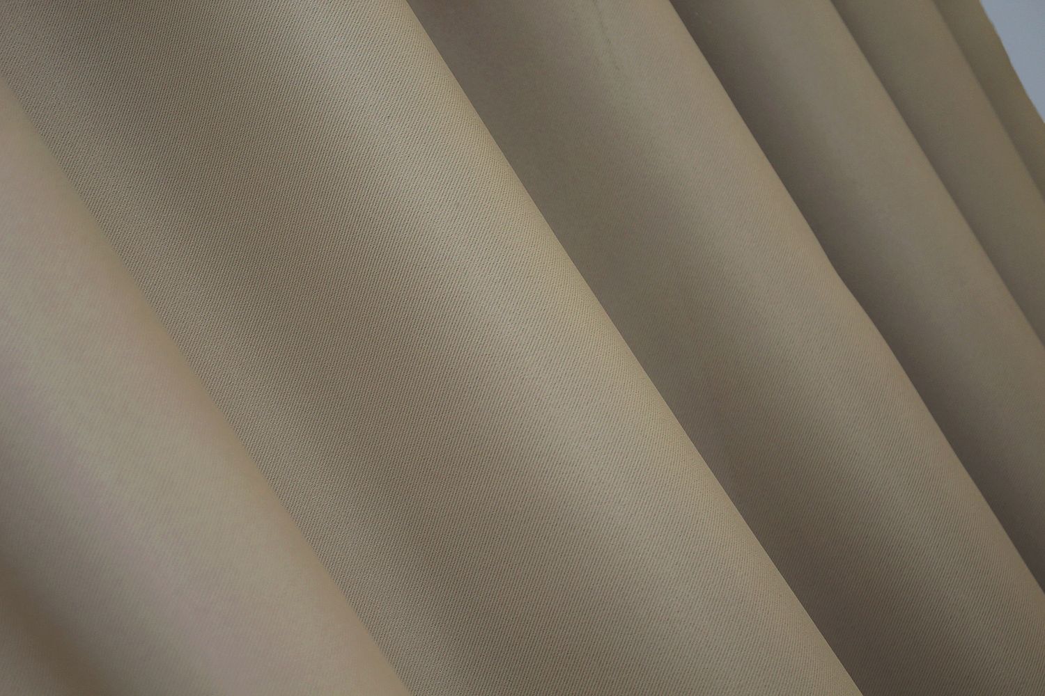 Комплект штор із тканини блекаут, колекція "Midnight" колір темний бежевий 1230ш, Темно-бежевий, Комплект штор (2 шт. 1,0х2,9 м.), Класичні, Довгі, 1 м., 2,9 м., 100, 290, 1 - 2 м., В комплекті 2 шт., Тасьма