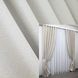 Комплект готових штор, льон-блекаут з фактурою "Льон мішковина" колір холодний бежевий 1080ш Фото 1