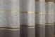 Штори із тканини льон колекції "ANZIO" колір капучино з золотистим 1306ш Фото 8