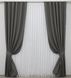 Шторная ткань лен-блэкаут высота 2,8м цвет серый 1220ш Фото 4