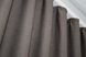 Комплект готових штор, льон-блекаут з фактурою "Льон мішковина" колір сіро-коричневий 1160ш Фото 6