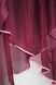 Кухонна фіранка (2,7х1,7м) на карниз 1,5-2м колір бордовий з рожевим 00к 59-371 Фото 3