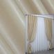 Комплект (2шт 1,5х2,7м) готовых штор лен-софт, коллекция "Парма" цвет кремовый 1042ш 30-843 Фото 1
