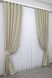 Шторна тканина льон мармур, колекція "Pavliani ХО" колір теплий бежевий 1272ш Фото 3