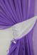 Кухонный комплект (330х170см) шторки с подвязками "Дуэт" цвет фиолетовый с белым 060к 50-152 Фото 3