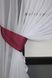 Кухонный комплект (270х170см) шторки с подвязками "Дуэт" цвет красный с белым 076к 52-0778 Фото 4