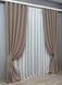 Залишок (4х2,8м) шторної тканини блекаут "Bagema Rvs" колір какао 1242ш 01-0071