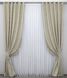 Шторна тканина льон мармур, колекція "Pavliani ХО" колір теплий бежевий 1272ш Фото 2
