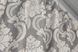 Комплект штор из ткани лён, коллекция "Корона Мария" цвет графитовый с светло-бежевым 1266ш Фото 6
