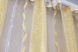 Тюль органза з нейлоновою вишивкою колір золотистий 1280т Фото 7